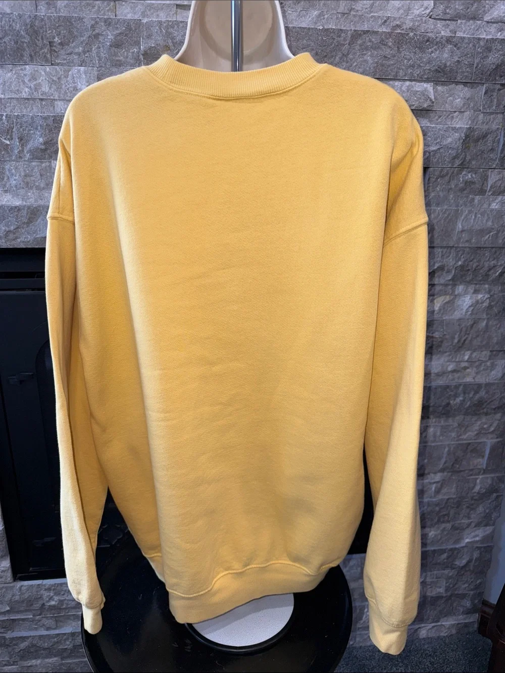 Billabong Bright Yellow Crew Neck Sweater